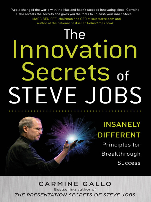 Title details for The Innovation Secrets of Steve Jobs by Carmine Gallo - Available